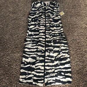 Michael kors zebra dress with pockets